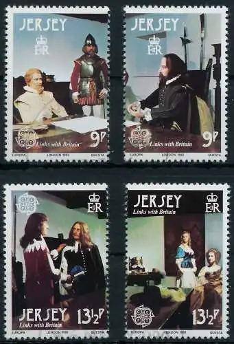 JERSEY 1980 Nr 219-222 gestempelt 599E92