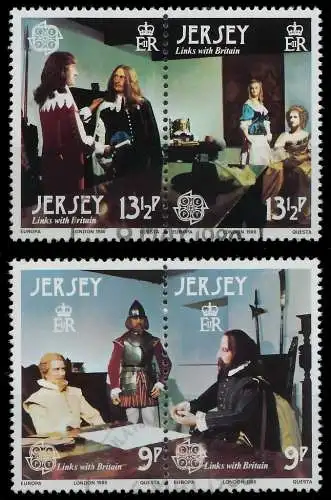 JERSEY 1980 Nr 219WP-222WP gestempelt 599EAE