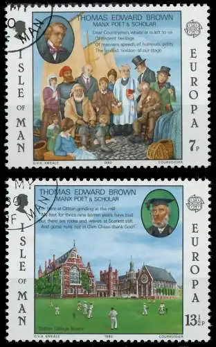 ISLE OF MAN 1980 Nr 164-165 gestempelt 599EF6