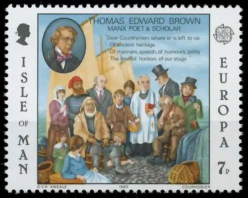 ISLE OF MAN 1980 Nr 164 postfrisch 599ECA