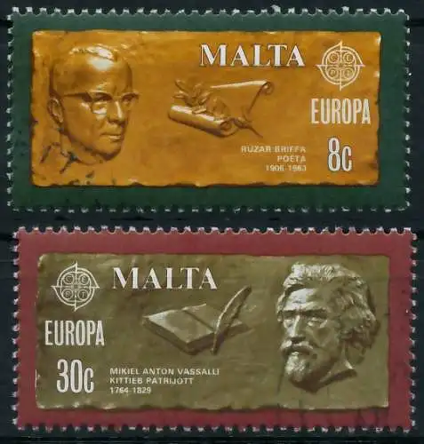 MALTA 1980 Nr 615-616 gestempelt 59A186