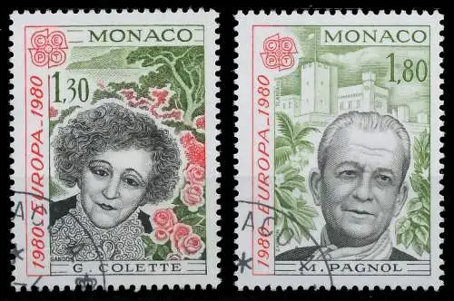 MONACO 1980 Nr 1421-1422 gestempelt 59A1BE