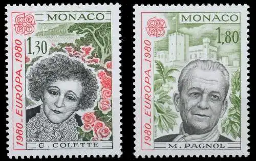 MONACO 1980 Nr 1421-1422 postfrisch S1C34BE