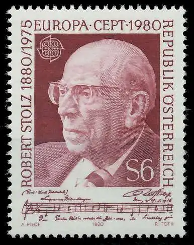 ÖSTERREICH 1980 Nr 1652 postfrisch S1C351A