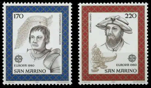 SAN MARINO 1980 Nr 1212-1213 postfrisch S1C35A2