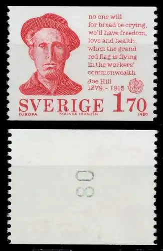 SCHWEDEN 1980 Nr 1107R postfrisch 59A2FE