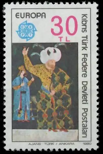 TÜRKISCH-ZYPERN 1980 Nr 84 postfrisch S1C36FA