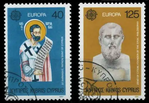ZYPERN 1980 Nr 520-521 gestempelt 59FB7A