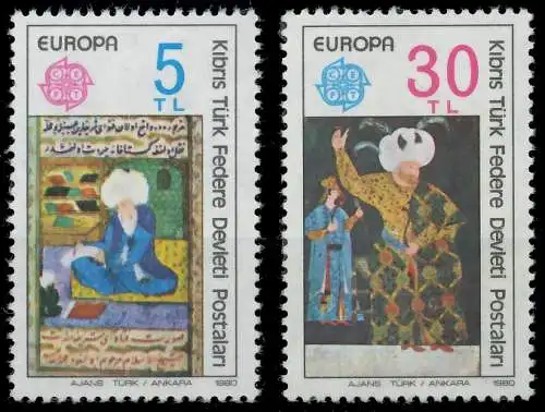 TÜRKISCH-ZYPERN 1980 Nr 83-84 postfrisch S1C36DE