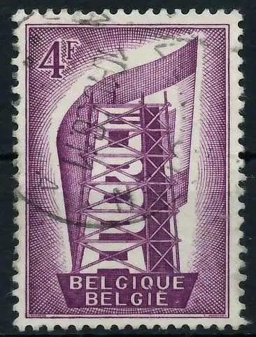 BELGIEN 1956 Nr 1044 gestempelt 59FD9A