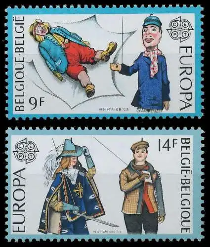 BELGIEN 1981 Nr 2058-2059 postfrisch S1CB32E