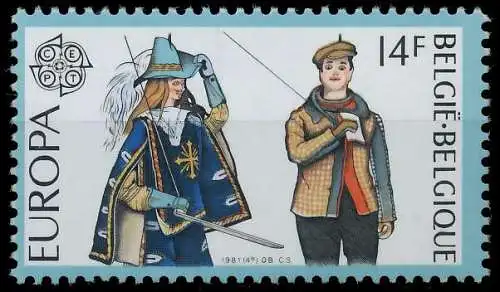 BELGIEN 1981 Nr 2059 postfrisch 5A0082