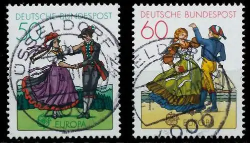 BRD BUND 1981 Nr 1096-1097 zentrisch gestempelt 5A009A