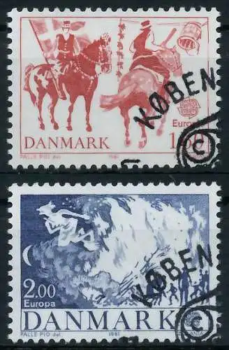 DÄNEMARK 1981 Nr 730-731 gestempelt 5A00D6