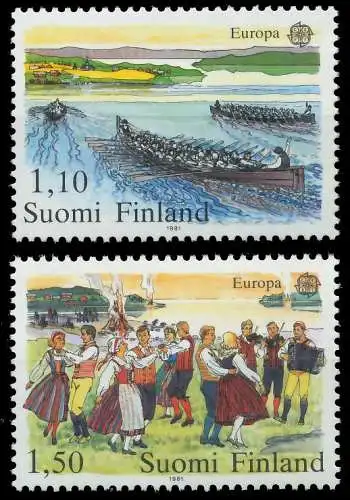 FINNLAND 1981 Nr 881-882 postfrisch S1CB426