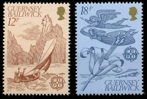 GUERNSEY 1981 Nr 223-224 postfrisch S1D7772