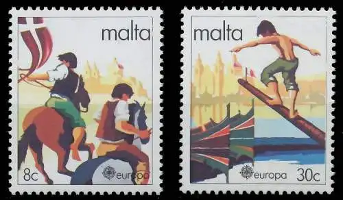 MALTA 1981 Nr 628-629 postfrisch S1D7996