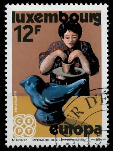 LUXEMBURG 1981 Nr 1032 gestempelt 5A9EFE