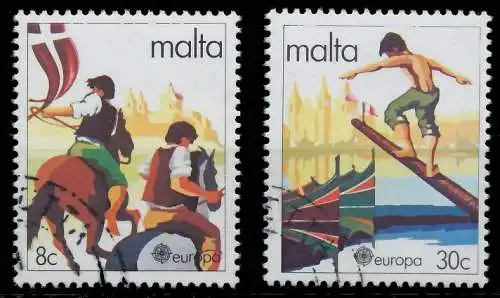 MALTA 1981 Nr 628-629 gestempelt 5A9F46