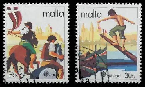 MALTA 1981 Nr 628-629 gestempelt 5A9F3A