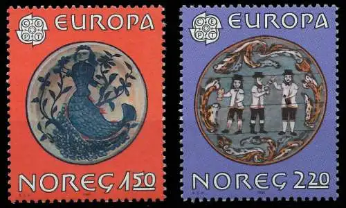 NORWEGEN 1981 Nr 836-837 postfrisch S1D7A4A
