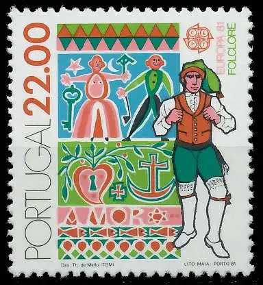 PORTUGAL 1981 Nr 1531 postfrisch 5AA01A