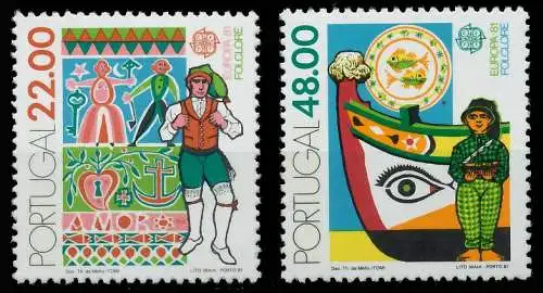 PORTUGAL 1981 Nr 1531-1532 postfrisch S1D7A82