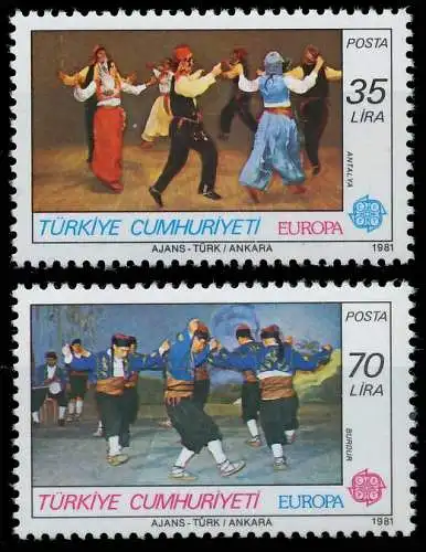 TÜRKEI 1981 Nr 2546-2547 postfrisch S1D7C02