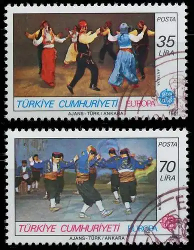 TÜRKEI 1981 Nr 2546-2547 gestempelt 5AA1B2