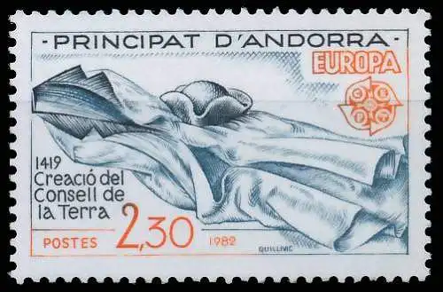 ANDORRA (FRANZ. POST) 1982 Nr 322 postfrisch 5B518E