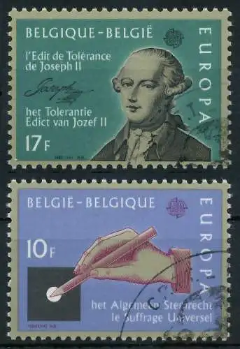 BELGIEN 1982 Nr 2100-2101 gestempelt 5B51B6