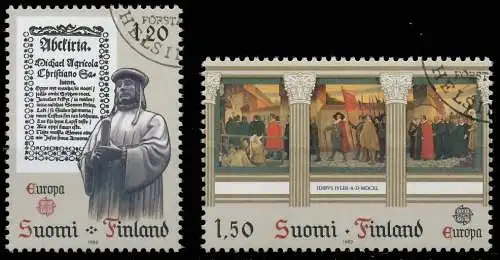 FINNLAND 1982 Nr 899-900 gestempelt 5B523A