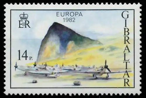 GIBRALTAR 1982 Nr 451 postfrisch 5B5282