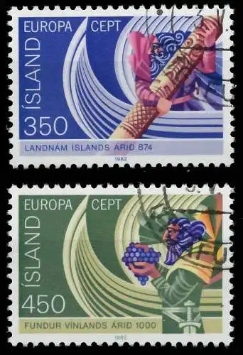 ISLAND 1982 Nr 578-579 gestempelt 5B53A6