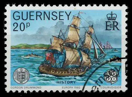 GUERNSEY 1982 Nr 247 gestempelt 5B5312