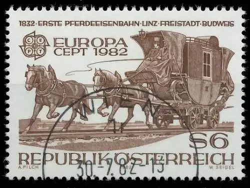 ÖSTERREICH 1982 Nr 1713 gestempelt 5B550A