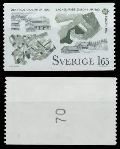 SCHWEDEN 1982 Nr 1187AR postfrisch 5B55BE