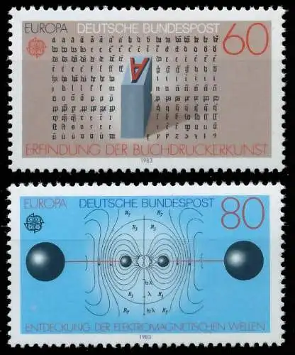 BRD BUND 1983 Nr 1175-1176 postfrisch S1E513A