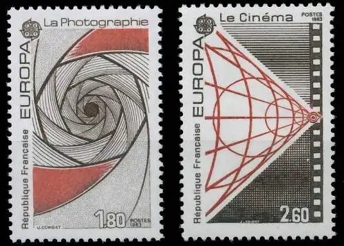 FRANKREICH 1983 Nr 2396-2397 postfrisch S1E51B6