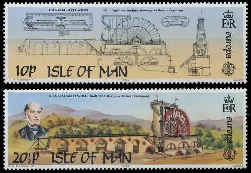 ISLE OF MAN 1983 Nr 240-241 postfrisch S1E528A