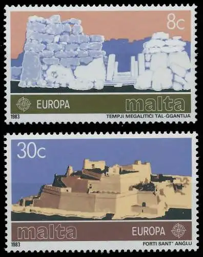 MALTA 1983 Nr 680-681 postfrisch S1E53BE