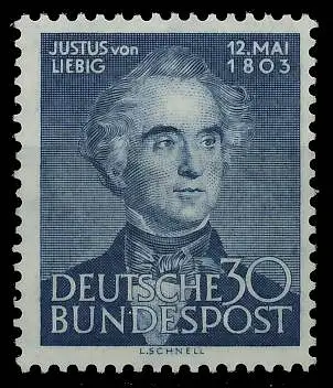 BRD BUND 1953 Nr 166 postfrisch 5B920E