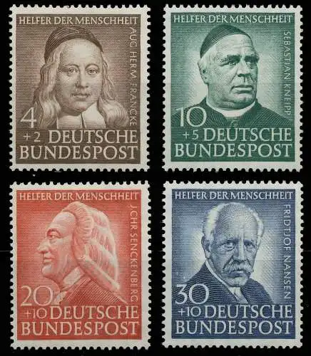 BRD BUND 1953 Nr 173-176 postfrisch 5B9212