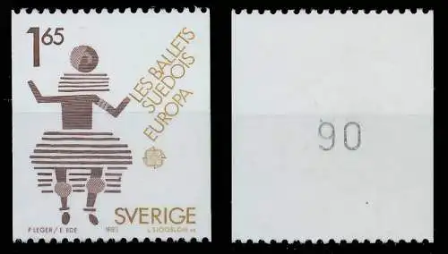 SCHWEDEN 1983 Nr 1237R postfrisch 5B92E6