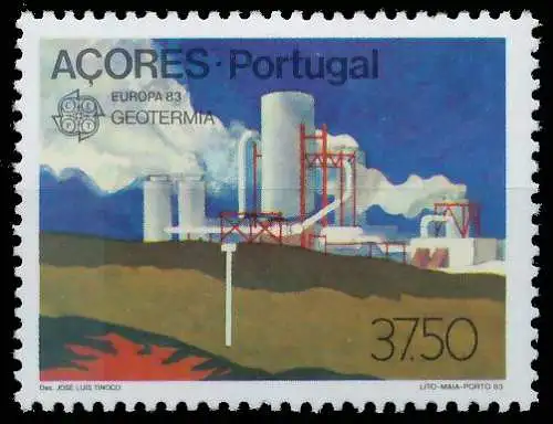 AZOREN 1980-1989 Nr 356 postfrisch 5B9282