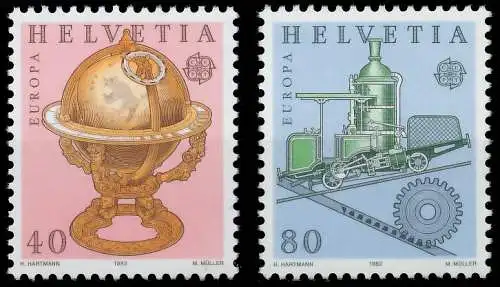 SCHWEIZ 1983 Nr 1249-1250 postfrisch S1E951A