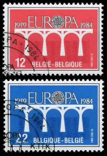BELGIEN 1984 Nr 2182-2183 gestempelt 5B93AA