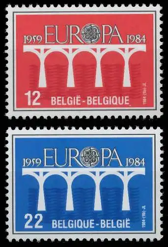 BELGIEN 1984 Nr 2182-2183 postfrisch 5B93A6