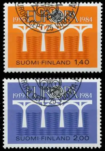 FINNLAND 1984 Nr 944-945 gestempelt 5B9412