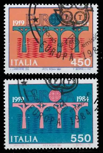 ITALIEN 1984 Nr 1886-1887 gestempelt 5B956E
